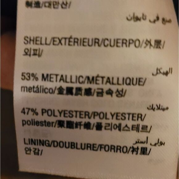 ALFANI METALLIC BELL SLEEVE TOP - Picture 5 of 6